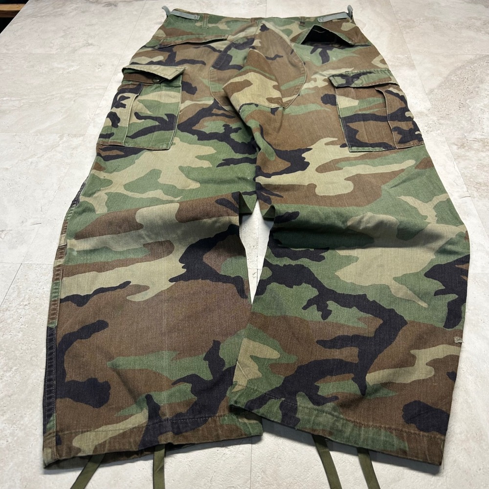Propper International Woodland Camo Cargo Pants Mens Medium Regular Military BDU